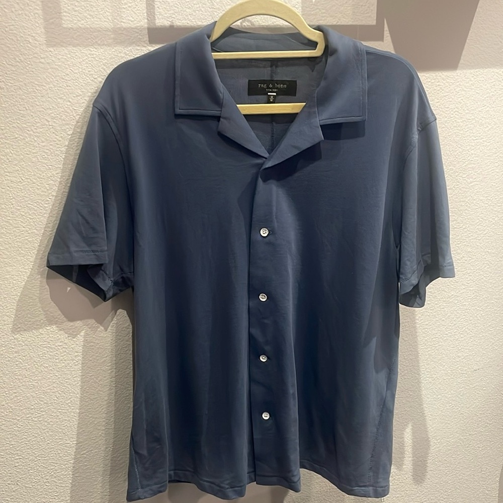 Rag & Bone Men’s Cotton Button Up Size Medium. Pe… - image 1